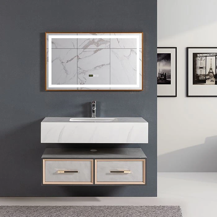 Meuble de salle de bain noir
