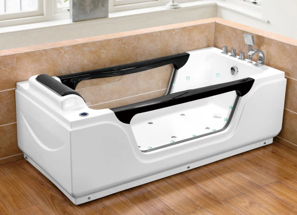 Baignoire jacuzzi rectangulaire